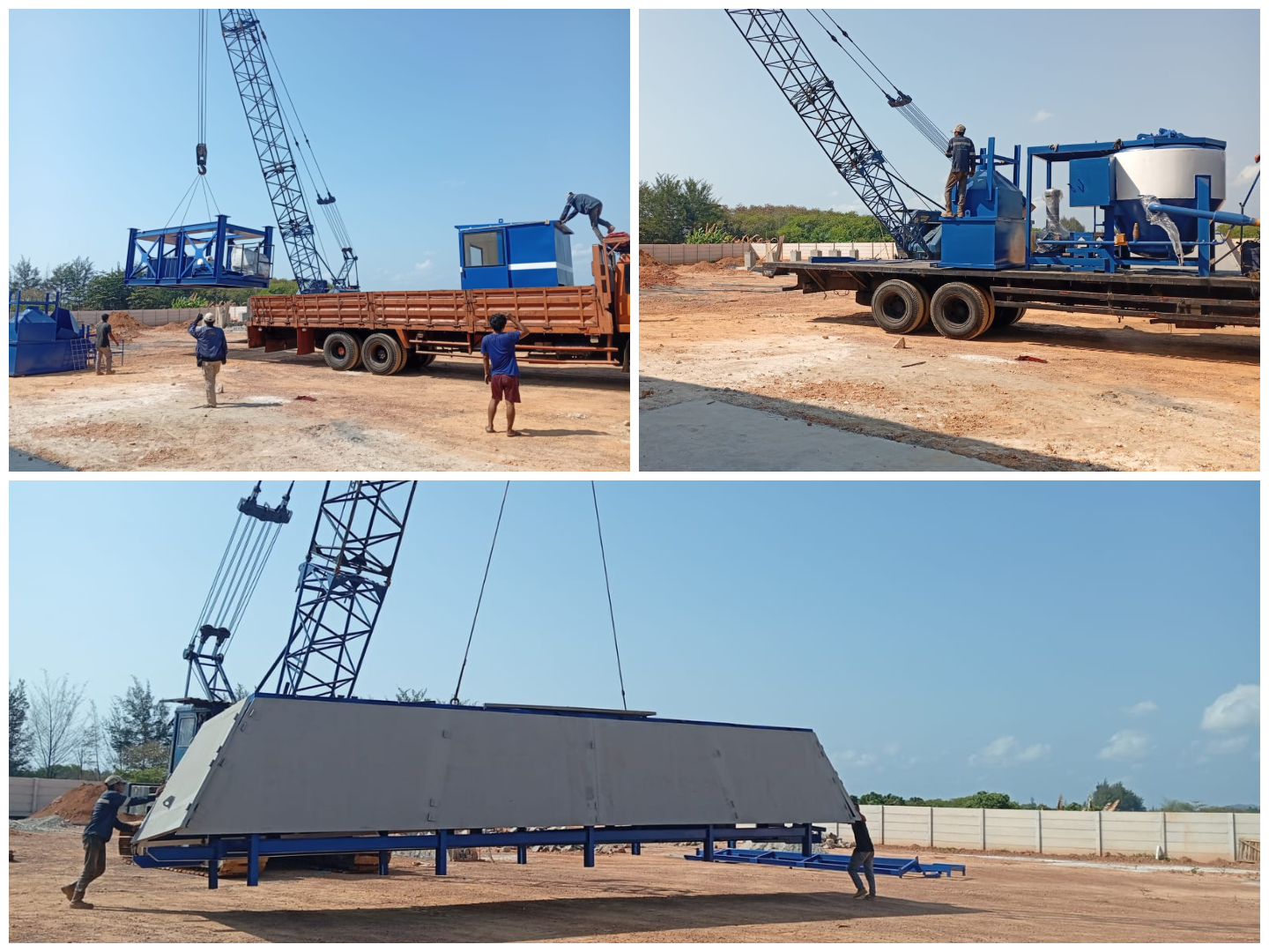 Pengiriman Accesoris Batching Plan (Bekasi - Pangkal Pinang)